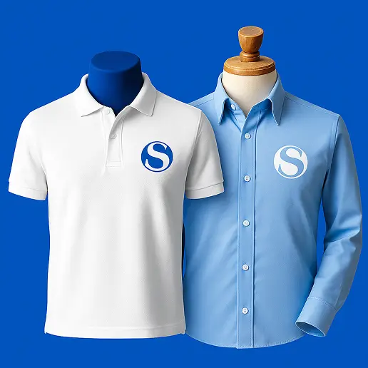 Uniforme com seu logo